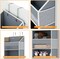 Over-The-Door Storage Organizer – Hanging Organizer with 5 Large Pockets & 10 Mesh Side Compartments for Closet, Bathroom & Bedroom
